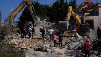 Israeli Airstrikes Lebanon, Village, Killing 9
