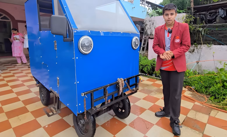 Swaraj Satpathy, VOLT-X, Odisha student, electric vehicle