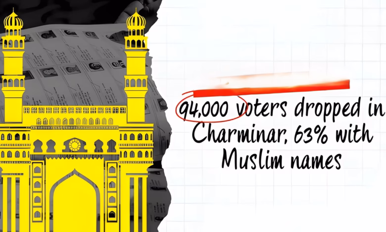 Charminar SIR, Charminar voter list