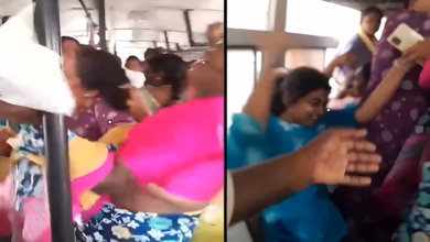 Hyderabad bus fight, free bus travel in Telangana
