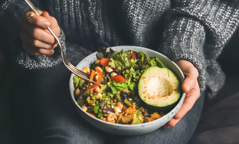 stress relief foods, dark chocolate, nuts, curd, leafy greens, fatty fish