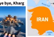 Trump Puts His Face On Iran Map, Trump AI-generated posts