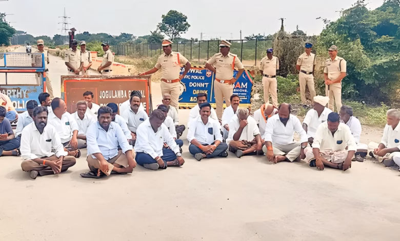 Jurala Project, Jurala water release, Telangana farmers