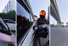 Gurugram woman biker accident, Sia biker incident