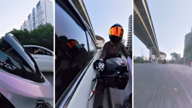 Gurugram woman biker accident, Sia biker incident