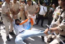 Delhi Police FIR, Jantar Mantar protest, Section 223 BNS