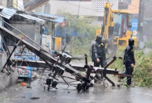 Cyclone Arnab Andhra Pradesh, Cyclone power outages