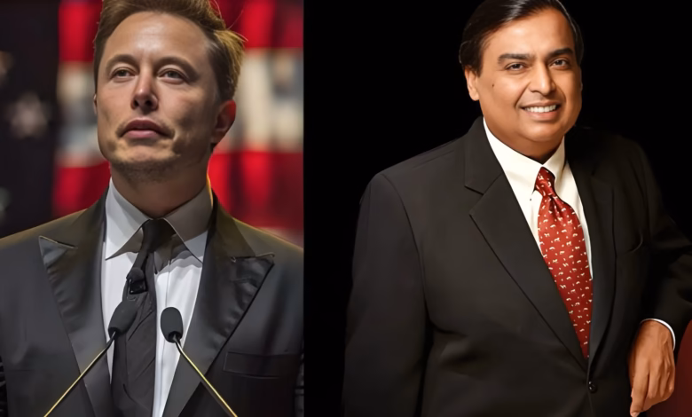 Elon Musk, Mukesh Ambani, Starlink India Launch
