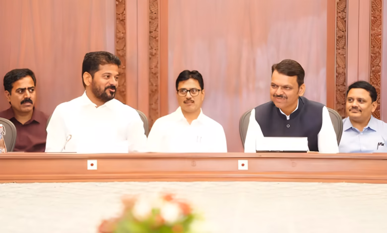 Revanth Reddy Devendra Fadnavis Meeting, Telangana Maharashtra Irrigation Project