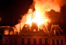 Limoges Town Hall fire, Limoges historic building damage