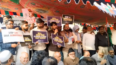 Hyderabad SIR Protest, Dharna Chowk Protest, Gyanesh Kumar Resignation Demand