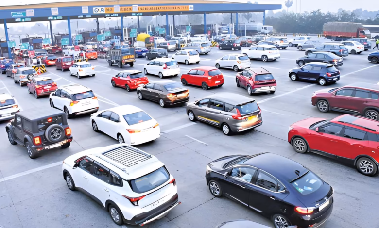 Hyderabad highway traffic jam, Dasara festival travel rush