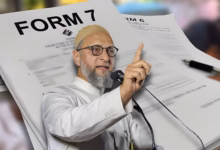 Asaduddin Owaisi, Form 7 misuse, Telangana SIR, Hyderabad protests