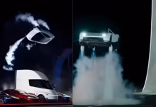 Tesla Flying Car Demo, Elon Musk Tesla Roadster