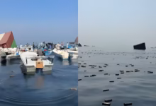 Iran's sunken cargo ship, GFS Pride, iPhones
