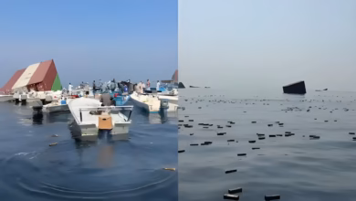 Iran's sunken cargo ship, GFS Pride, iPhones